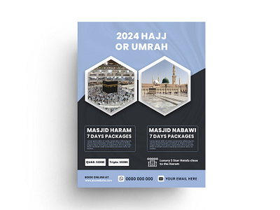 2024 Hajj or umrah flyer design templates banner branding design flyer flyer design flyer template graphic design hajj hajj flyer illustration islamic flyer islamic flyer design islamic flyer template logo promotional flyer social media flyer ui umrah flyer umrah flyer design vector