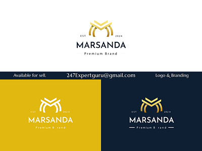 Modern letter m monogram style logo design template 3d branding graphic design logo modern logo motion graphics