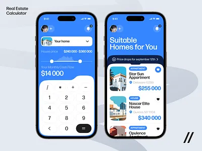 Housing Affordability Calculator Mobile iOS App android app app ui apparta calculator design design ui estate home house ios mobile mobile app real real estate ui ux