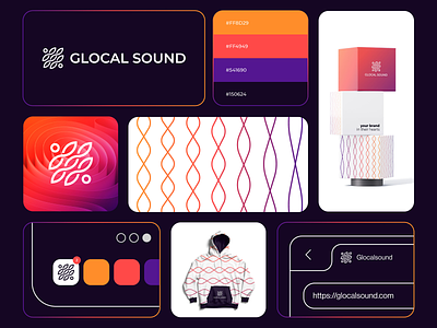 Glocal Sound b2b brand branding brandingdesign business graphic design logo logodesign logomark logotype startup visualidentity zalo estevez