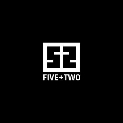 5 and 2 Logo bible branding church cross design five five and two graphic design loaves and fish logo matthew 14 ministry negative space two vector