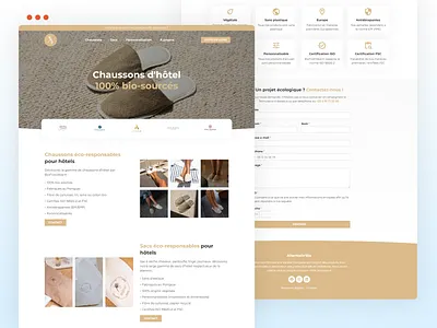 Hotel Slippers Website