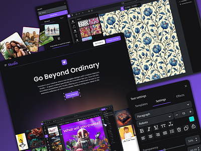 CF Studio - Go Beyond Ordinary apps design editors graphic design graphics pngs software ui ux