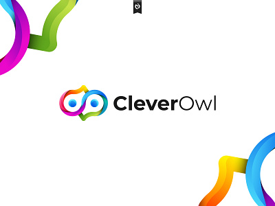 Clever Owl Modern Logo Design | Brand Identity brand identity branding bulb logo business logo colorful logo creative logo flat logo graphic design logo logo design minimalist logo modern logo owl logo