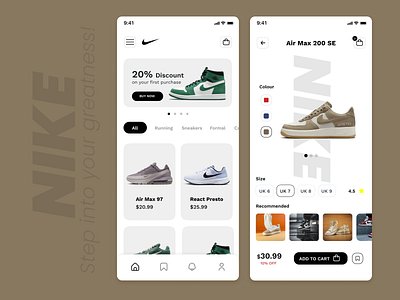 Shoes Selling E-Commerce Store adobe xd branding ecommerce app design figma graphic design logo mobile app designs rapid prototyping shopify design ui ui design ux design uxui design