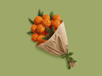 Букет с мандаринами botanical illustration food illustration procreate аромат зимы букет с елкой букет с мандаринами зимний букет зимняя иллюстрация иллюстрация иллюстрация маркерами мандарины новый год реализм рождество скетч скетч маркерами цитрусовый букет цитрусы цифровая живопись цифровой рисунок