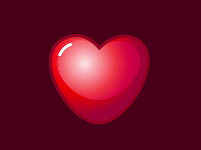 Heart - Animated emoji animation emoji heart json lottie love motion graphics sticker tgs