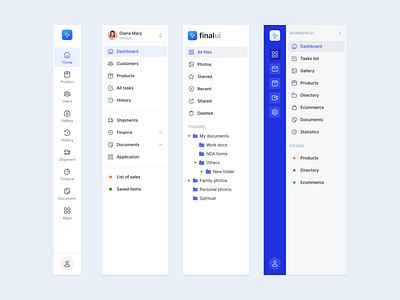 Admin Sidebar designs, themes, templates and downloadable graphic ...