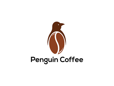 Penguin Coffee Logo! amazing penguin coffee logo branding cold coffee logo design graphic design illustration logo logo design minimal logo minimal penguin coffee logo new logo penguin coffee logo vector vector penguin coffee logo