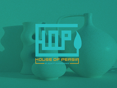 HOP Persian Handmade Expert branding expert graphic designer handcraft handmade house of persia logo logodesign persian