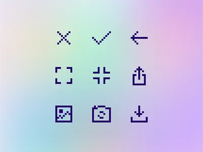 Pixel color - icons app branding design design system graphic design icon illustration pixel ui ux vector