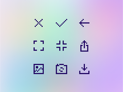 Pixel color - icons app branding design design system graphic design icon illustration pixel ui ux vector