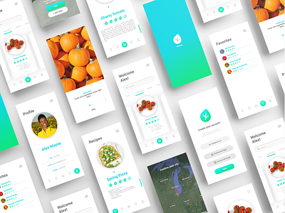 Fresh & In Season: Your Essential Guide to Seasonal Produce product desiner ui ux