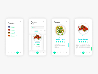 Fresh & In Season: Your Essential Guide to Seasonal Produce product designer ui ux