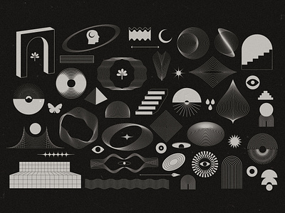 Visual Shapes animation branding design illustration logo motion pixflow typography