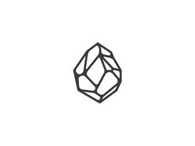 Essenstial abstract logo coal diamond logo gemstone logo granite logo design logo mark