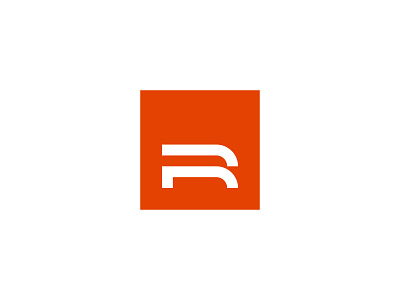 Racent Auto Repair lettermark logo monogram