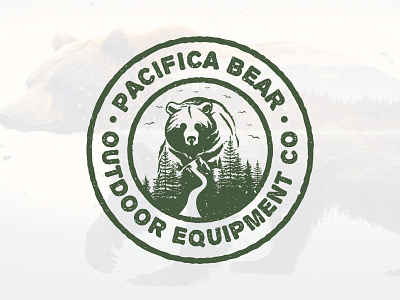 Pacifica Bear animal animal logo bear bear logo brand designer branding dog dog logo fox graphic design graphic designer logo logo designer logo ideas logo maker logos polar bear wolf