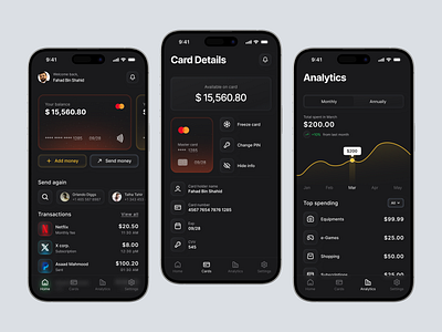 Revolutionize Banking with Seamless Finance App UI bankingapp digitalbanking financeapp financialtechnology fintechapp mobilebanking moneymanagement personalfinance uiuxdesign userexperience