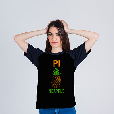 pi day t-shirt design apparel design graphic design illustration march 14 math lover math teacher mathematics modern pi day pi day t shirt pineapple t shirt design trendy typography unique vintage