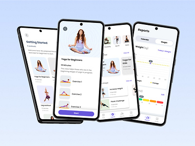 Yoga App ui