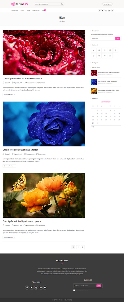 FLOWERS BLOG Website blog website flowers blog website.
