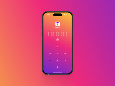 Daily UI #21 - PIN Code interface design ui