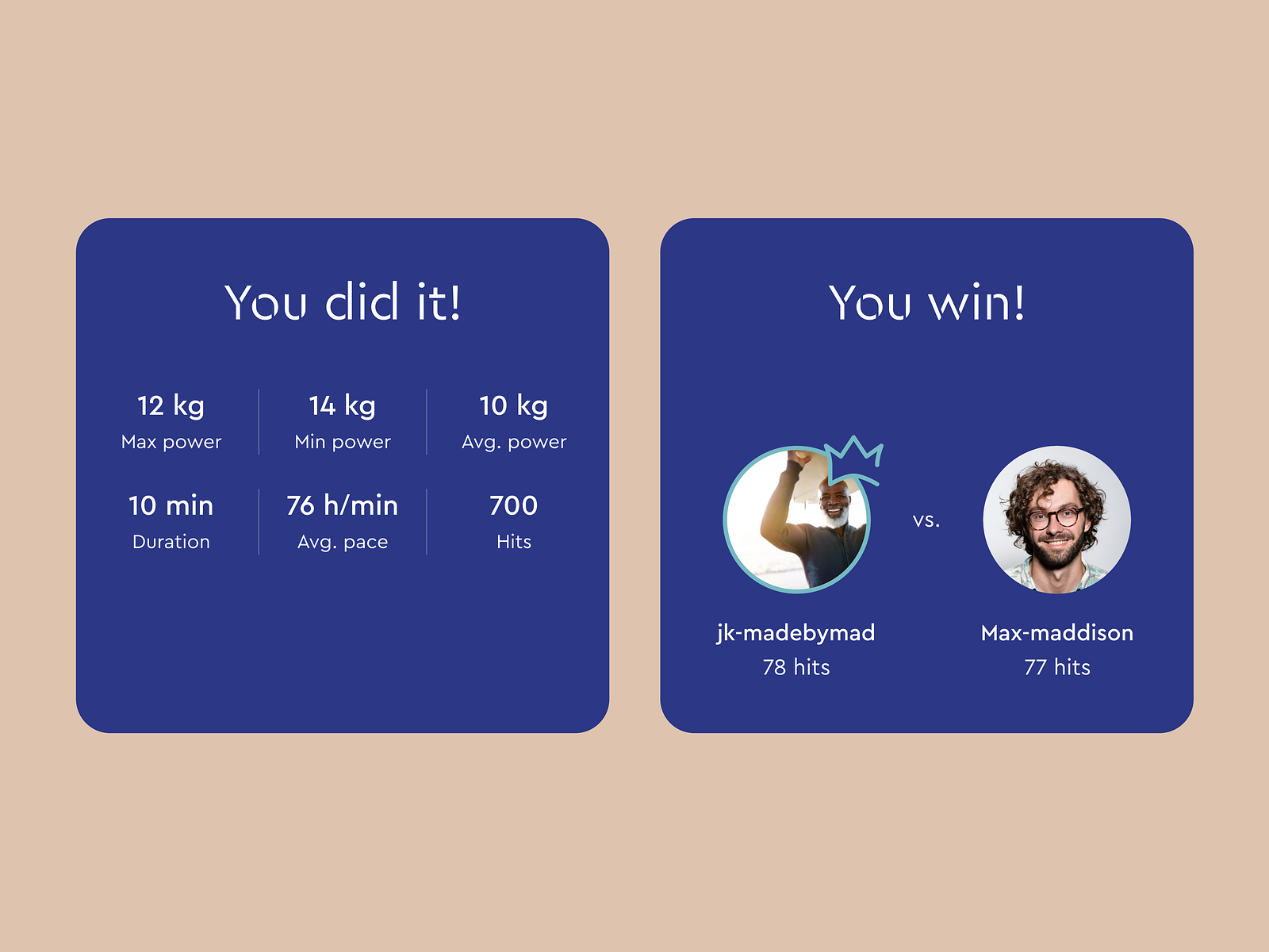 mobile-app-game-cards-for-bownce-sports-tech-startup-by-madebymad-on