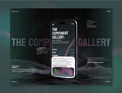 UI Component Gallery animation branding component dailyui design graphic design illustration logo motion graphics ui ui ux web design webd website