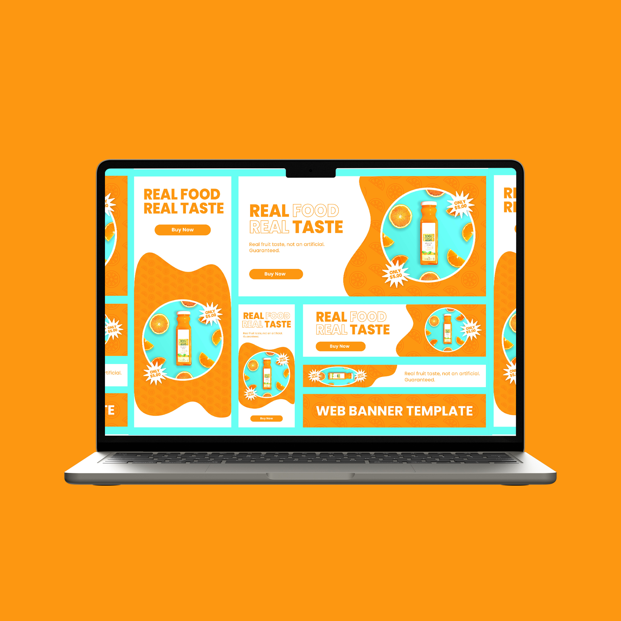 Fun Juice Web Banner Ads By Aanu Studio On Dribbble