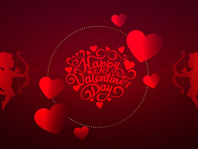 Valentines Day Wallpaper | Valentines Day Desktop Background 3d animation branding graphic design logo motion graphics ui