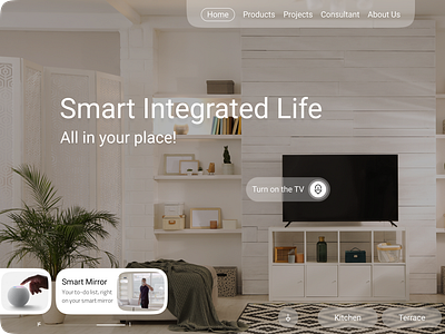 Smart Home Landing Page+Style Guide effortlessautomation energyefficiency familysmartliving homeautomation interactivedesign intuitiveinterface landing page landingpage moderndesign securitysystems smarthome smarthomedesign smarttechnology uidesign ux ui uxdesign visualappeal