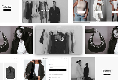 Minimalist Luxury Fashion E-commerce ecommerce fashion luxury ui web design