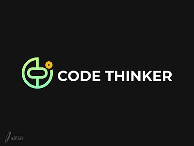Code Thinker-Logo Design(Unused) app logo brand identity branding creative logo design gradient logo graphic design icon illustration logo minimal logo modern logo tech