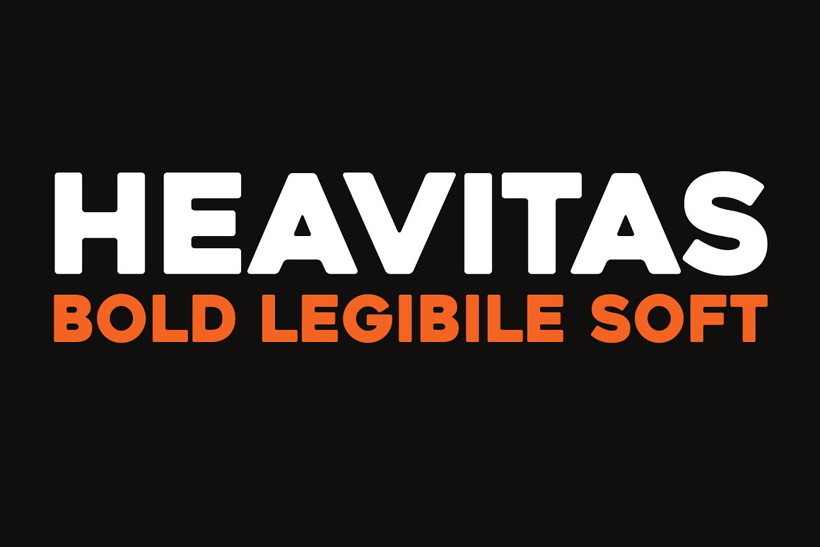 Heavitas font by Serif Font 2024 on Dribbble