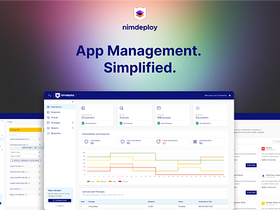 Nimble dashboard design minimal trayapp ui uiuxdesign user experience user interface ux