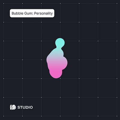 Bubble Gum: Personality brand brand exploration branding bubble bubblegum design graphic design gum illustration logo personality ui vector web design website