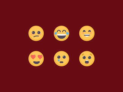 Emojis collection app design graphic design mood icons sentiment illustration ui visual language