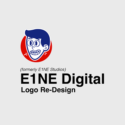 E1NE Digital Logo Re-Design adobe illustrator branding graphic design logo design vector