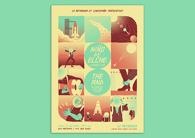 NIÑO DE ELCHE Poster design graphic design ill illustration music poster