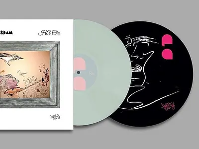 Vinyl cover design for Pan Amsterdam on Def Pressé branding design graphic design logo productdesign typography