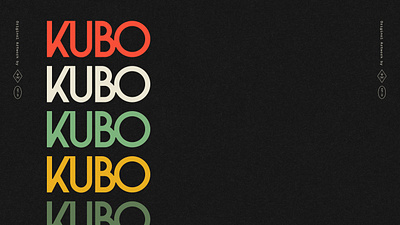 Logo design for Kubo identity branding color graphic design identity logo typo typography