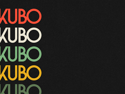 Logo design for Kubo identity branding color graphic design identity logo typo typography