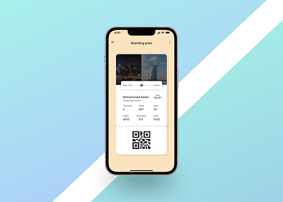 Boarding Pass challenges dailyui dailyui challenges ui