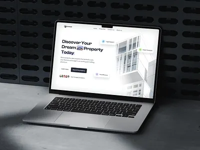 Real Estate Website Design - EtateX direct contact dream home exploration hassle free home search home buying simplified landing page personalized service property discovery platform property listings real estate real estate agency website real estate website seamless property search ui ui design web design website design