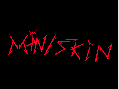 Maneskin beggin brand branding design dribbble eurovision logo maneskin minimal rock