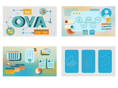 OVA Animation animation art direction design illustration motion graphics