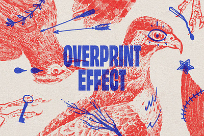 Old OverPrint Photoshop Effects distressed grunge letterpress magazine old old overprint photoshop effects overprint page paper print retro riso school vintage