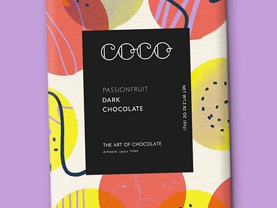 Illustrated packaging: COCO Chocolatier chocolate freelanceillustrator illustration inkygoodness packaging packagingdesign procreate