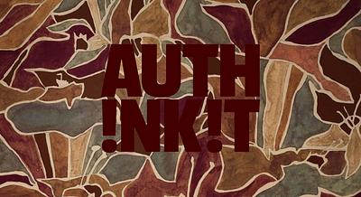AUTH!NK!T Design motion graphic animation branding graphic design logo logodesign maximalism modernmaximalism motion graphics motiondesign